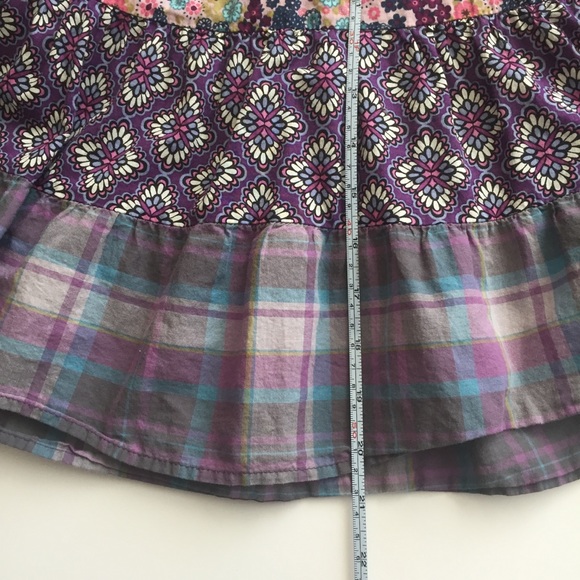 Mossimo patterned mid-length skirt (multi/purple) - Picture 4 of 4